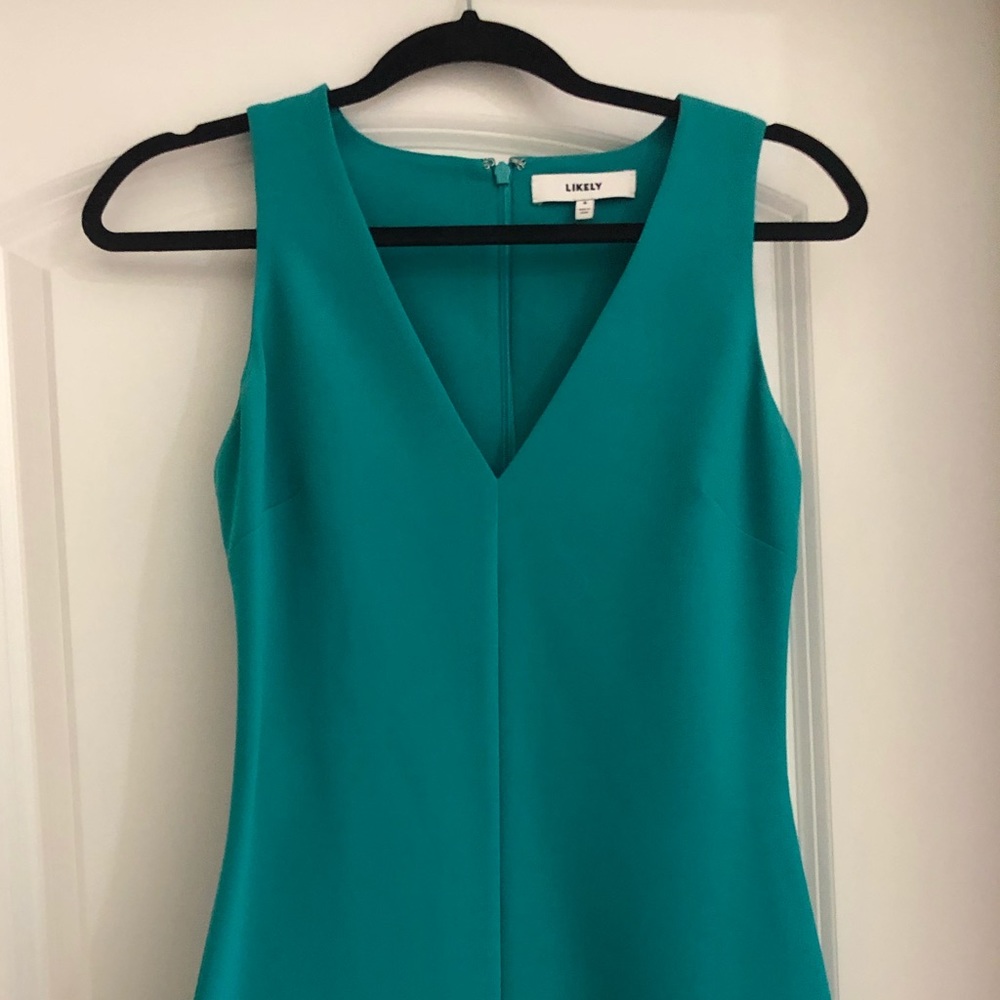 Likely Turquoise Midi Dress-Only Worn Once! Size 4